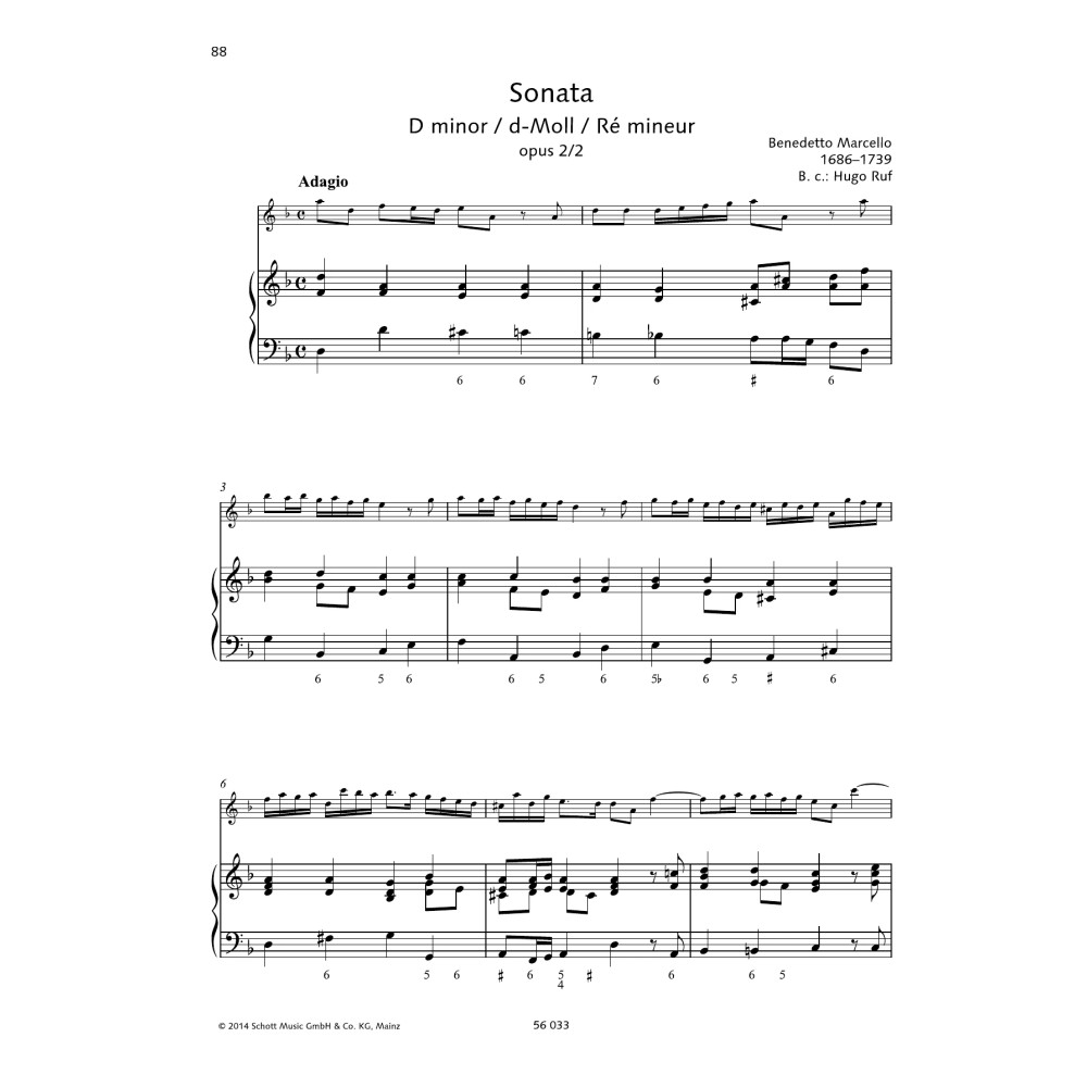 Sonata D Minor